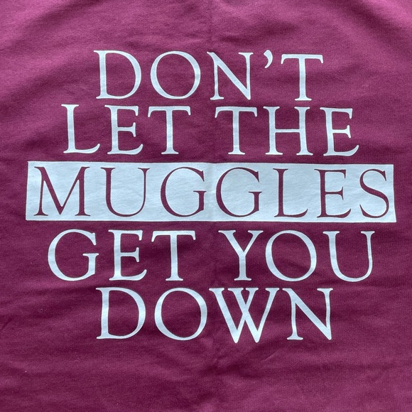 Women’s Harry Potter Don’t Let the Muggles Get You Down Sweater - Picture 2 of 5